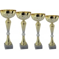 Serie di 4 coppe cm 35-30-27-24 - f5