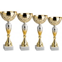 Serie di 4 coppe cm 30-27-25-23