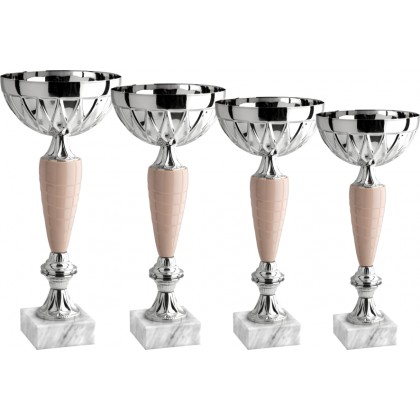 cod. 13.019G.6 - Serie di 4 coppe cm 35-32-30-27 m6 Made in Italy