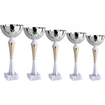 Serie di 5 coppe cm 35-33-30-27-25 f5