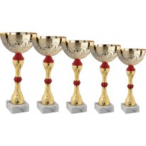 Serie di 5 coppe cm 33-30-28-25-22 - m6