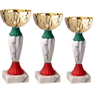 cod. 13.399G.6 - Serie di 3 coppe cm 19-18-17 m6 Made in Italy