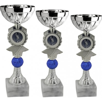 cod. 13.429B.6 - Serie di 3 coppe cm 24-22-20 m6 Made in Italy