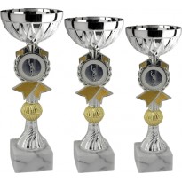 cod. 13.429S.6 - Serie di 3 coppe cm 24-22-20 m6 Made in Italy