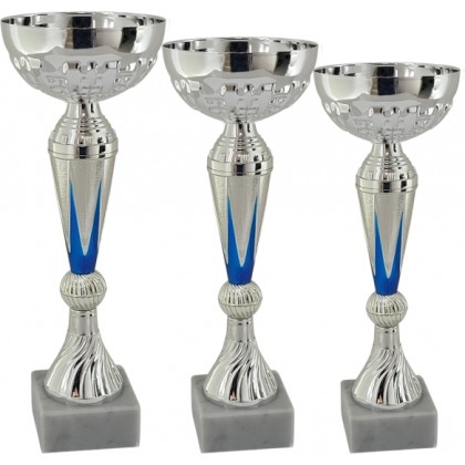 cod. 13.439.6 - Serie di 3 coppe cm 30-27-24 m6 Made in Italy