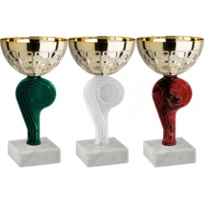 cod. 13.569G.6 - Serie di 3 coppe cm 15-15-15 m6 Made in Italy