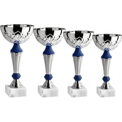 cod. 13.589S.6 - Serie di 4 coppe cm 28-25-24-22 m6 Made in Italy