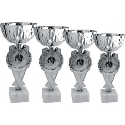 cod. 13.609S - Serie di 4 coppe cm 23-22-21-20 f5 Made in Italy