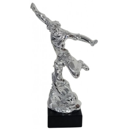 cod. 14.550A - Trofeo calcio cm 26 Made in Italy