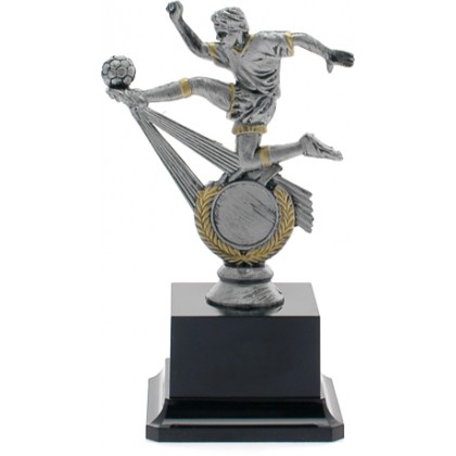 cod. 15.009A - Trofeo calcio cm 18 f5