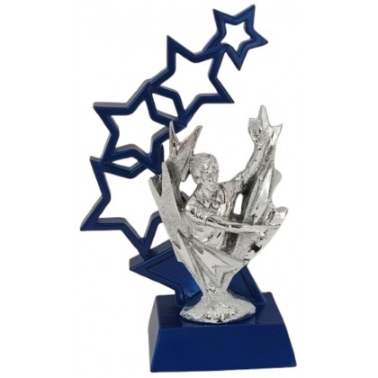 cod. 16.016A - Trofeo arbitro cm 28 Made in Italy