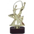 cod. 16.047A - Trofeo ballo coppia cm 24