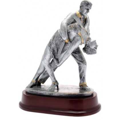 cod. 16.049 - Trofeo ballo coppia cm 24