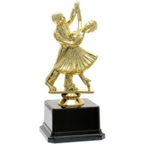 Trofeo ballo coppia cm 17