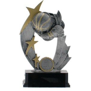 cod. 16.465A - Trofeo basket cm 18