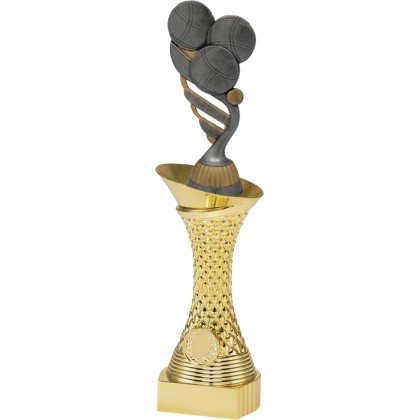 cod. 16.482C - Trofeo bocce cm 26