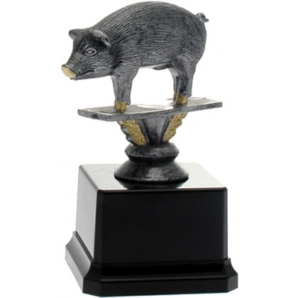 cod. 16.490B - Trofeo cinghiale cm 13