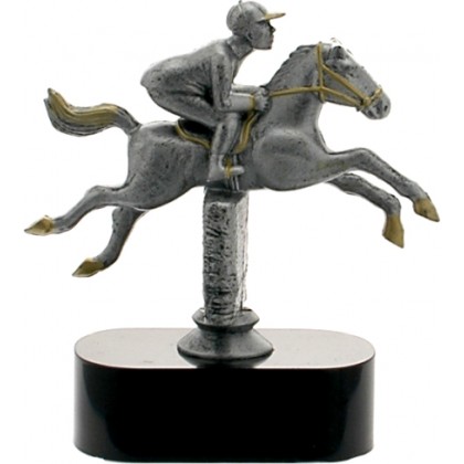 cod. 16.508A - Trofeo cavallo salto ostacoli cm 17