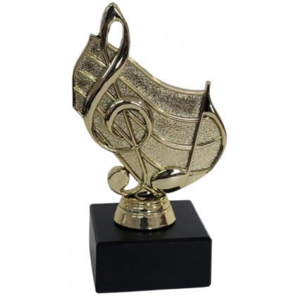 cod. 17.312A - Trofeo musica cm 16