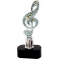 cod. 17.314C - Trofeo musica cm 26 plex 8 mm