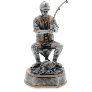 cod. 17.331A - Trofeo pesca cm 21