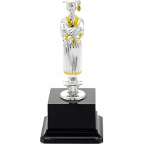 Trophy study degree m. 18 cm