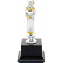 Trofeo studio laurea f. cm 18