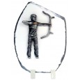 cod. 17.372A - Trofeo tiro arco cm 20