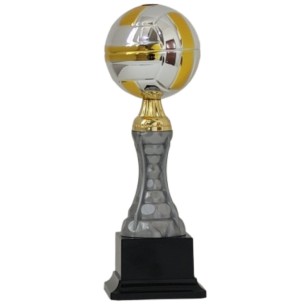 cod. 18.357A - Trofeo volley cm 25 Made in Italy