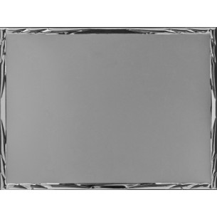 cod. 19.00.16S - Targa all. arg. cm 16x12 Made in Italy