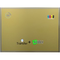 Conf. 10 Targhe all. oro cm 16x12