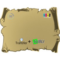 cod. 19.08.14G.10 - Conf. 10 Targhe alluminio cm 14x10 Made in Italy