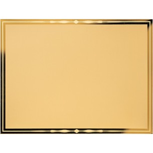 cod. 19.13.20G - Targa alluminio 20x15 Made in Italy
