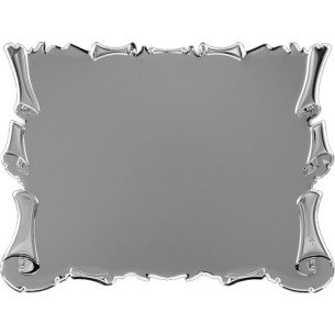cod. 19.14.20S - Targa alluminio 20x15 Made in Italy