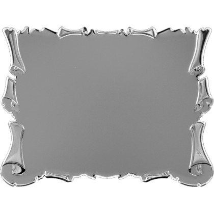 cod. 19.14.20S.10 - Conf. 10 Targhe alluminio 20x15 Made in Italy