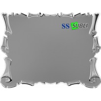 Targa alluminio 16x12