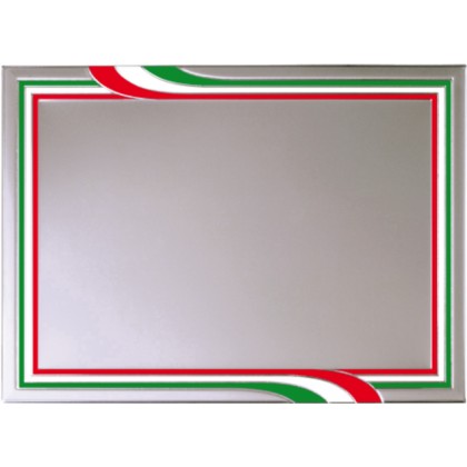 cod. 19.16.20.10 - Conf. 10 Targhe alluminio cm 20x15 Made in Italy