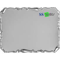 Conf. 10 Targhe alluminio cm 23x18