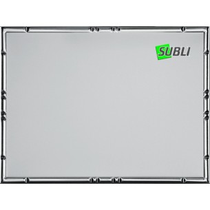 cod. 19.19.20S - Targa alluminio 20x15 Made in Italy