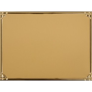cod. 19.45.20G - Targa alluminio 20x15 Made in Italy