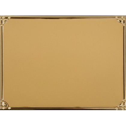 cod. 19.45.16G - Targa alluminio 16x12 Made in Italy