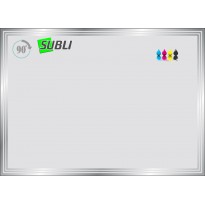 Conf. 10 Targhe alluminio 15x10