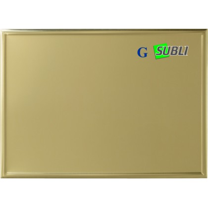 cod. 19.69.20G - Targa alluminio 20x15 Made in Italy