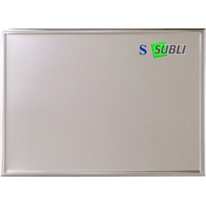 cod. 19.69.16S - Targa alluminio 16x12 Made in Italy