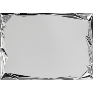 cod. 19.73.23S - Targa alluminio cm 23x18 Made in Italy