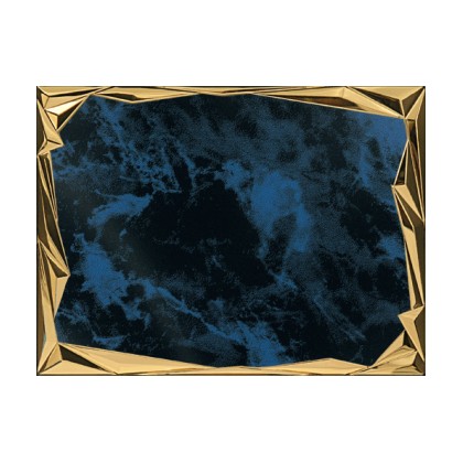 cod. 19.73.16B - Targa alluminio cm 16x12 Made in Italy