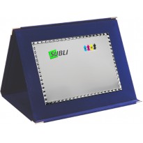 cod. 19.74.23 - Set targa e astuccio cm 23x17 Made in Italy