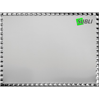 cod. 19.78.16S - Targa alluminio cm 16x12 Made in Italy