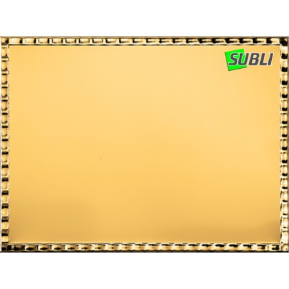 cod. 19.78.20G - Targa alluminio cm 20x15 Made in Italy