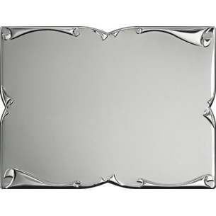 cod. 19.79.16S - Targa alluminio cm 16x12 Made in Italy